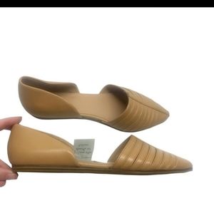 ❤️ NWT A New Day D’orsay Flats Pointed Toe Tan Iris